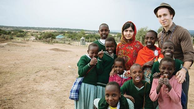 Malalino prvo putovanje kao humanitarac u Afriku 2014. godine