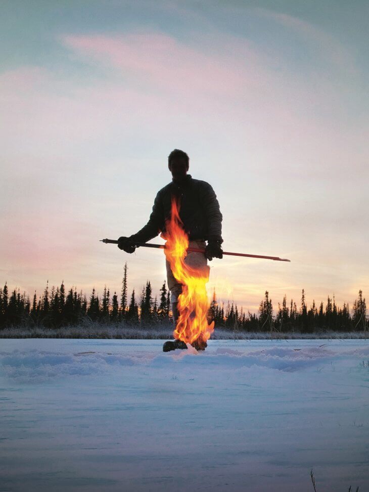 Leonardo DiKaprio Ice on Fire