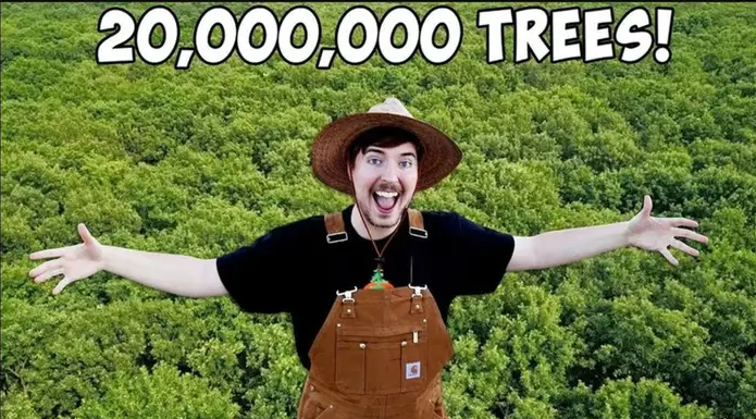 youtube zvezde 20 miliona stabala