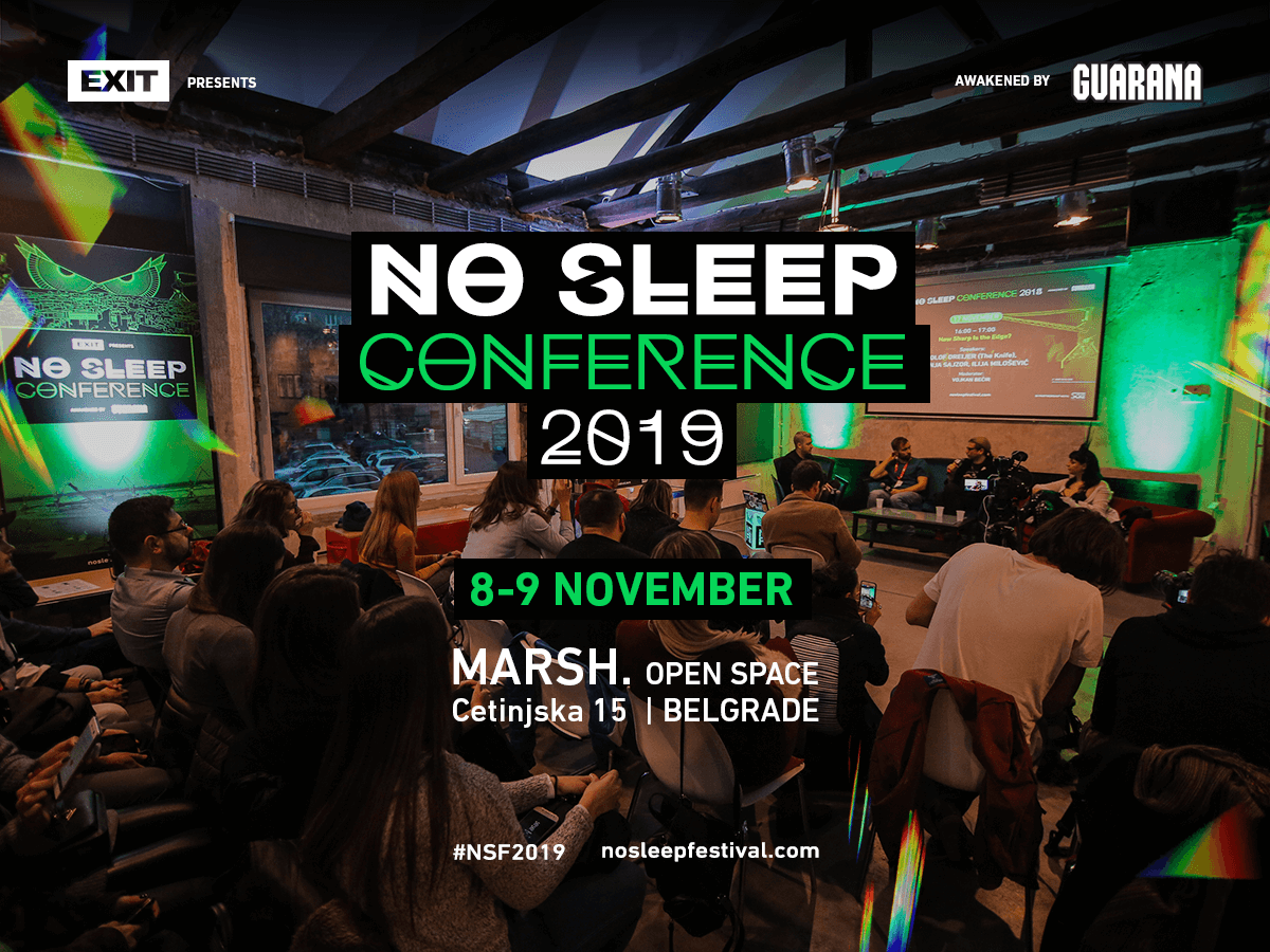 No sleep konferencija