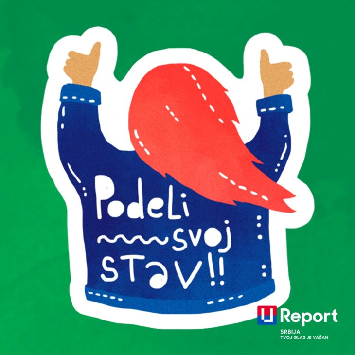 U-report paket stikera