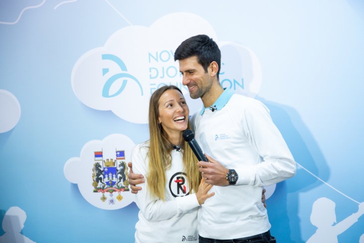 Novak i Jelena Đoković