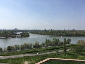 Ušće Save u Dunav.