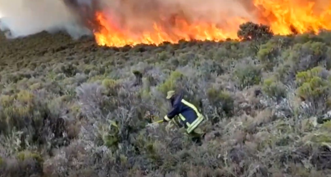 požar kilimandžaro