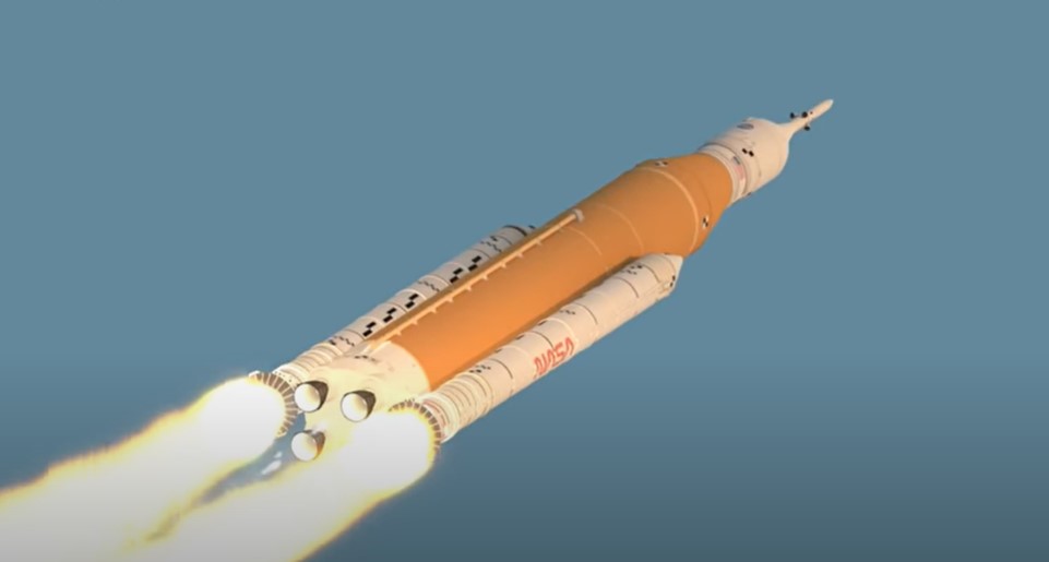 nasa raketa sls