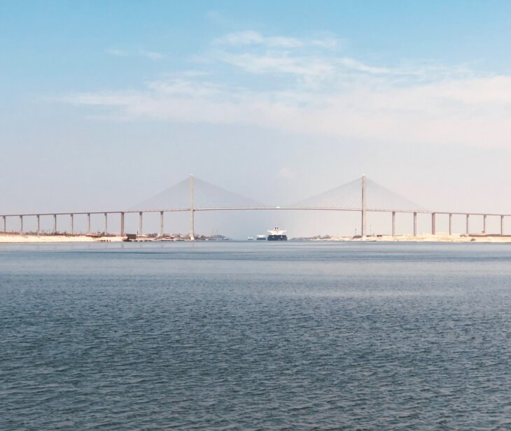 Brod u Sueckom kanalu