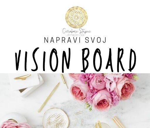 vision board mapa želja