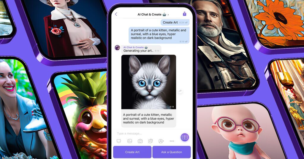 ai chat & create viber