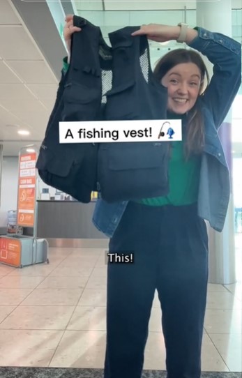 ribolovački prsluk tiktok